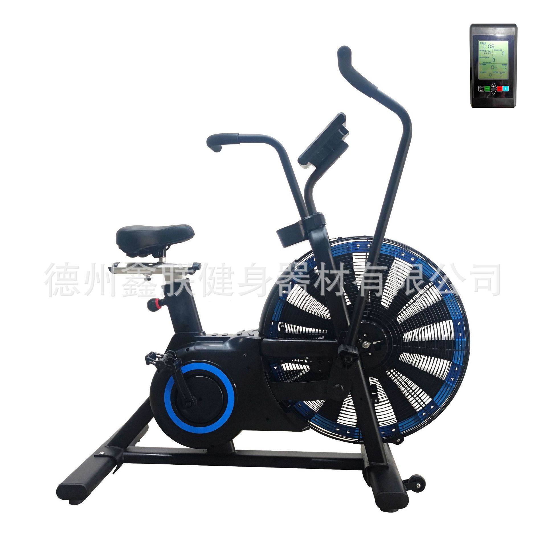 Exercise Bike Magnetic Resistance - Air Bike, Cyclette a Ventola per