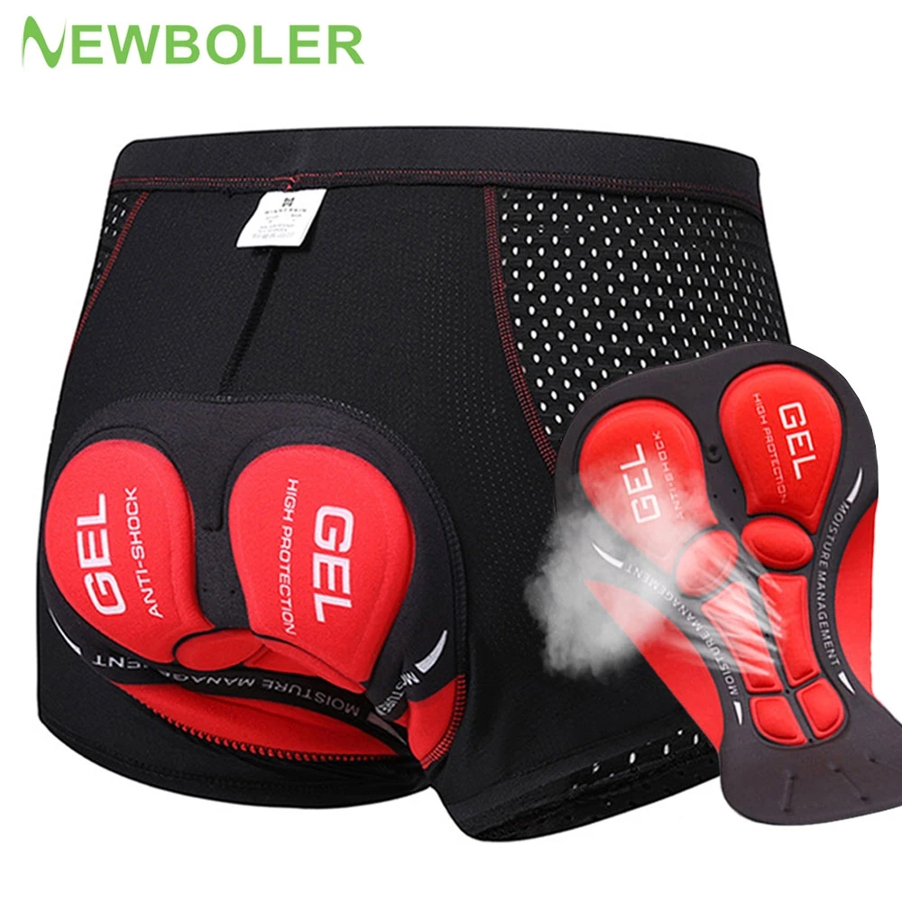 NEWBOLER Pantaloncini da cicli - Padded Cycling Shorts 5D Gel recensione e prezzo