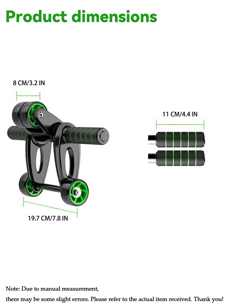 Rullo per Addominali a 4 Ruote - Ab Roller Wheel With Elbow Support recensione e prezzo